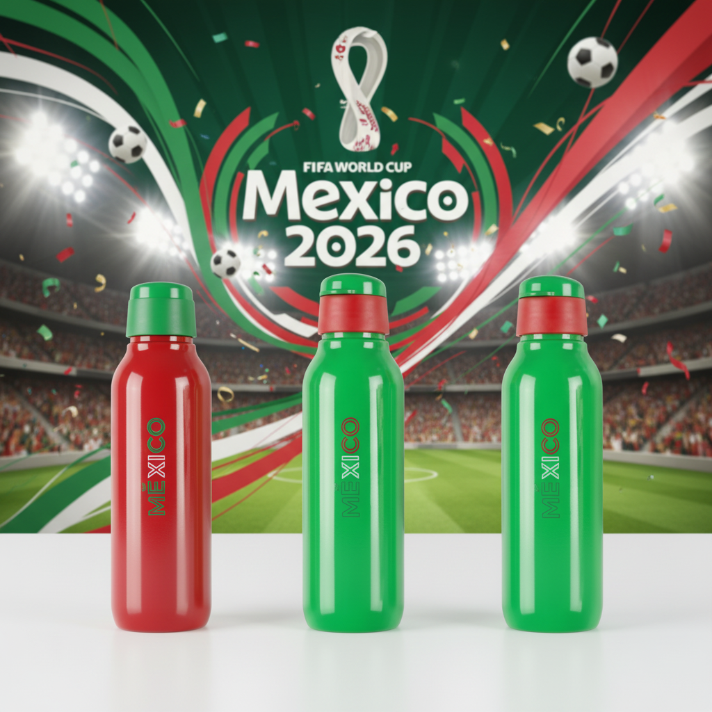 Termo de Cilindro Mexico 750ml