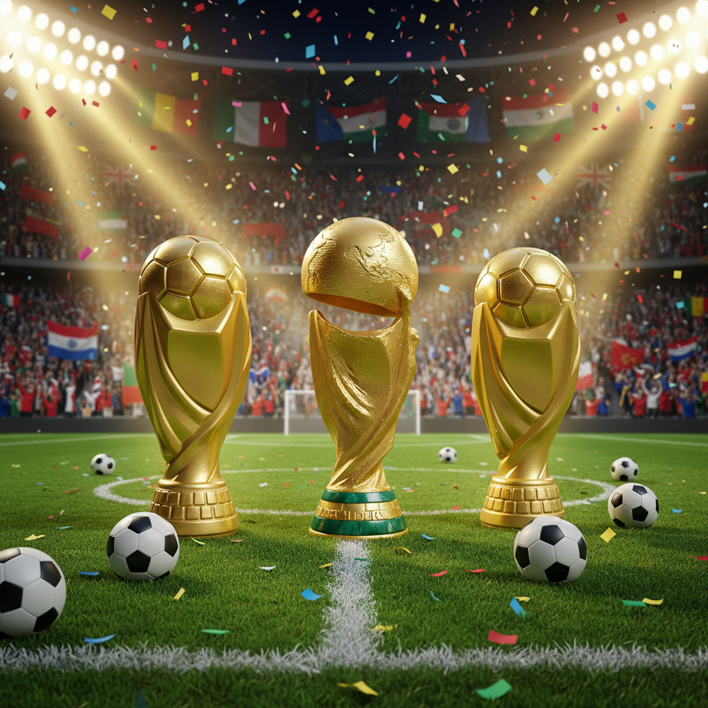 Vaso Alcancía Copa Mundial Grande 1L