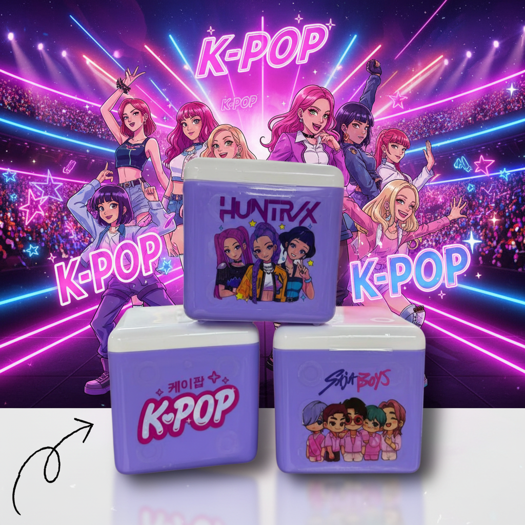 Dulcero Cubo Contenedor K-Pop