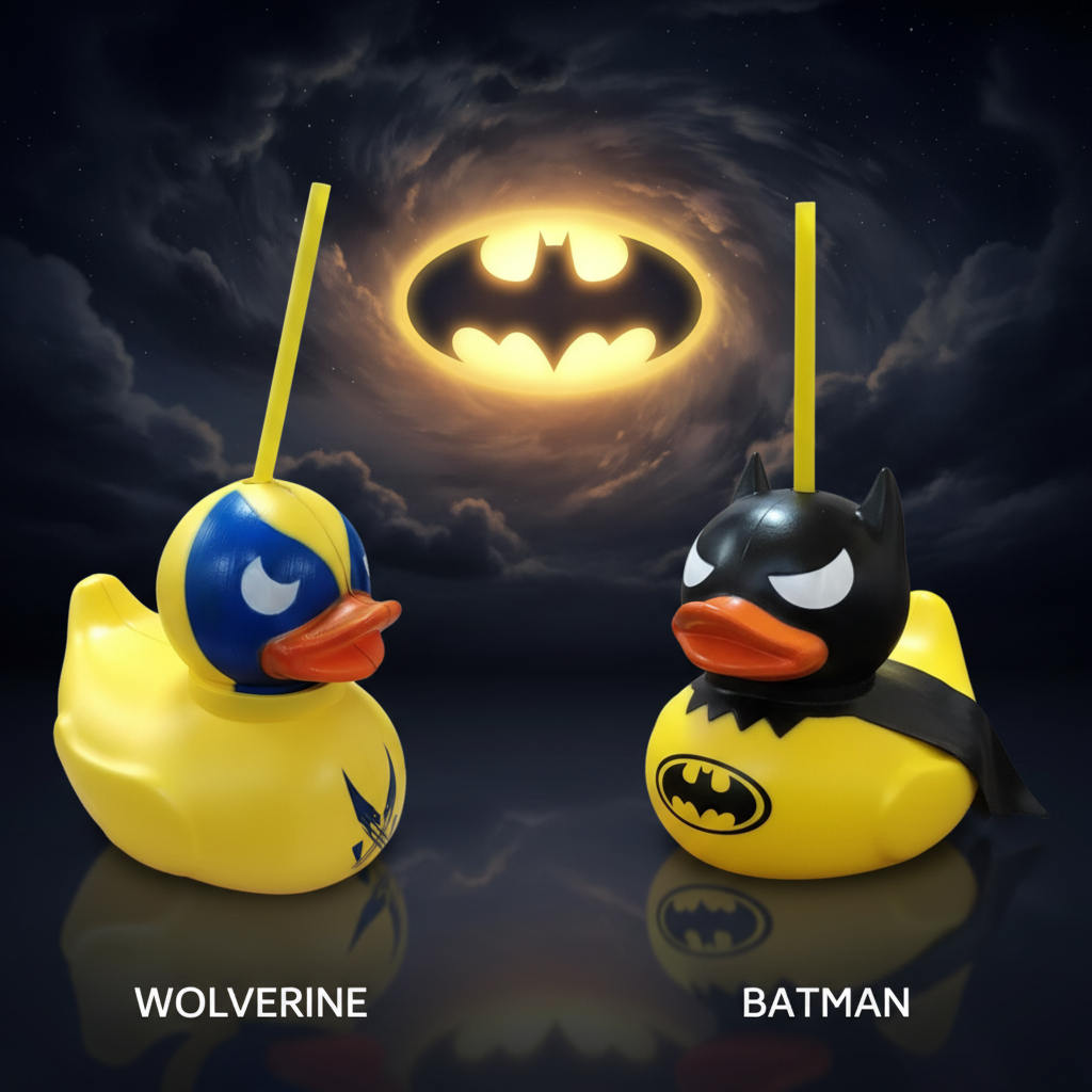 Vaso Pato Super Heroes 1L