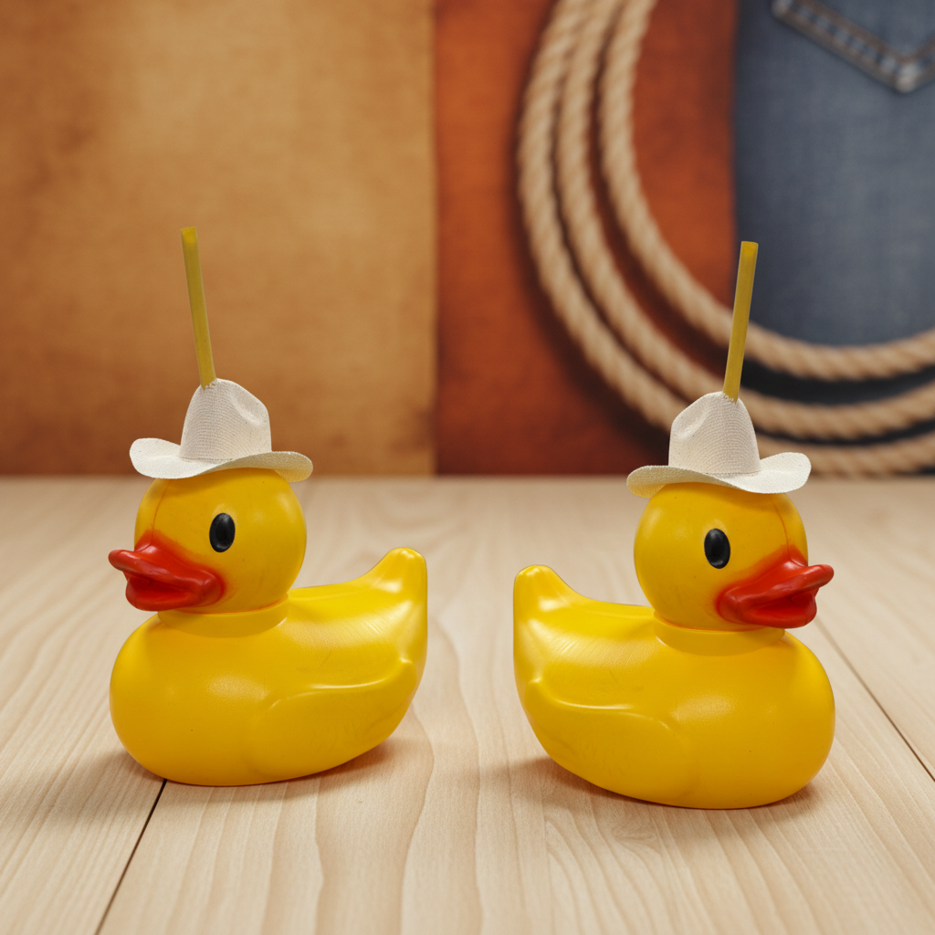 Vaso Pato con Sombrero 1L
