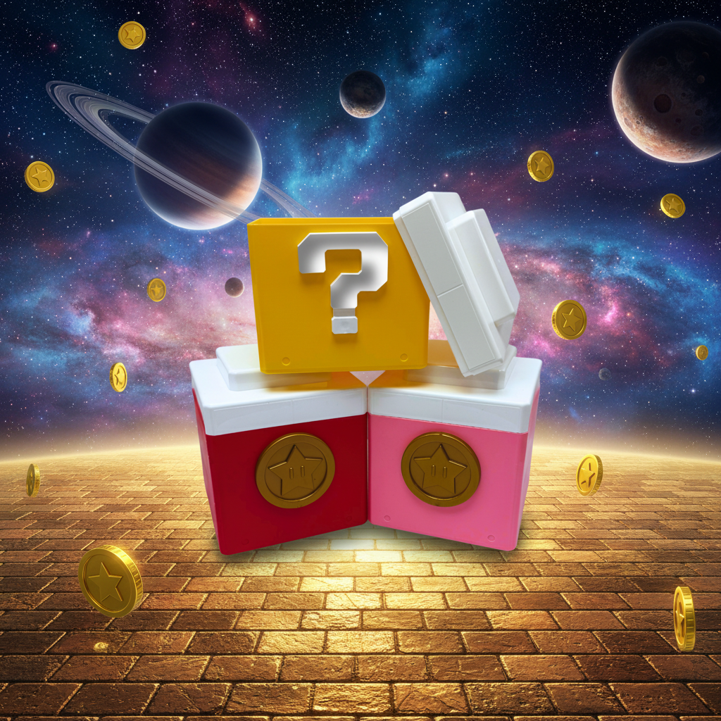 Dulcero Caja Misteriosa Mario Bros