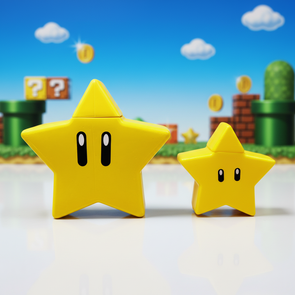 Dulcero Estrella Mario Bros Jumbo