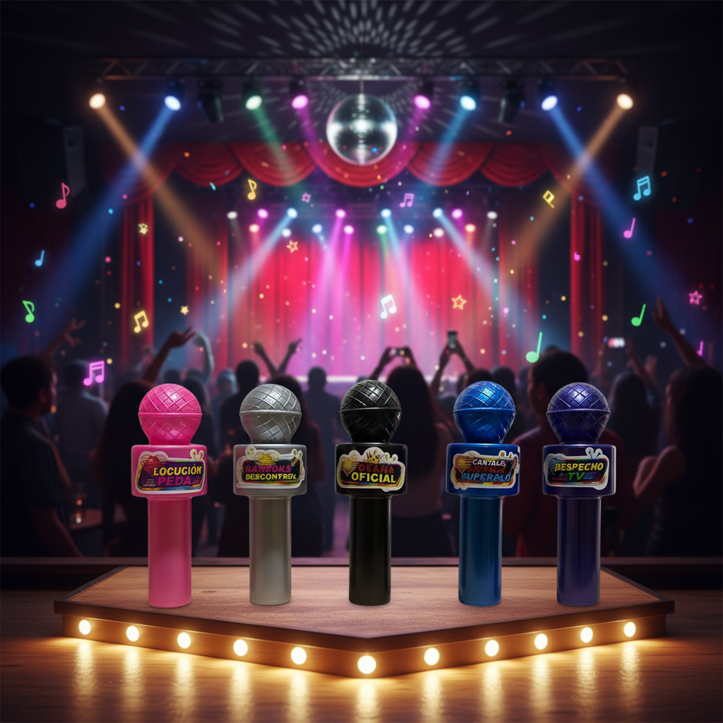 Vaso Microfono Ideal para Eventos Karaoke y Bebidas