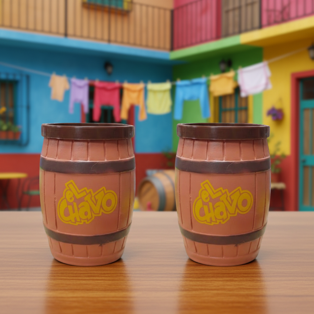 Vaso Barril El Chavo del 8