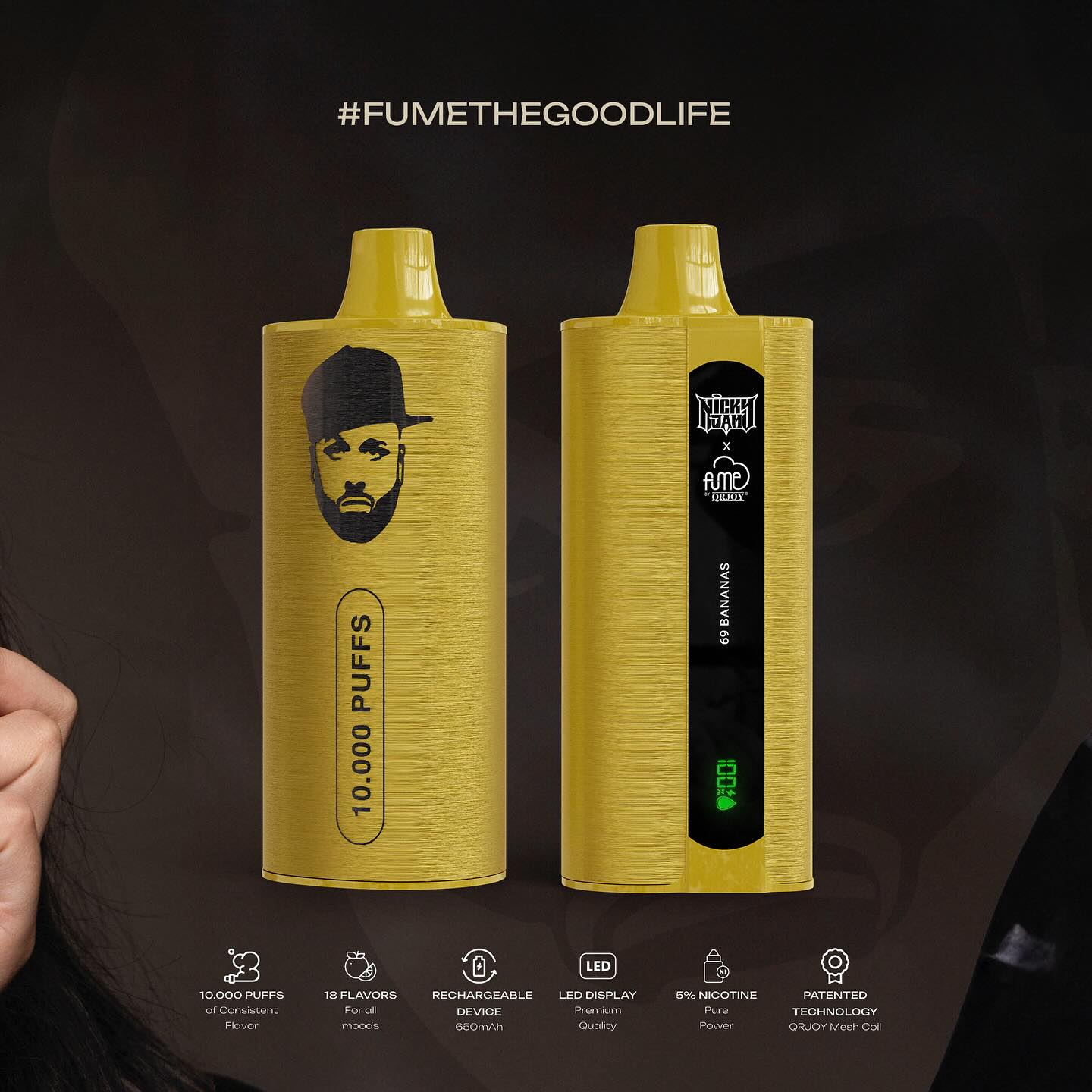 Nicky Jam x Fume - 10,000 Caladas