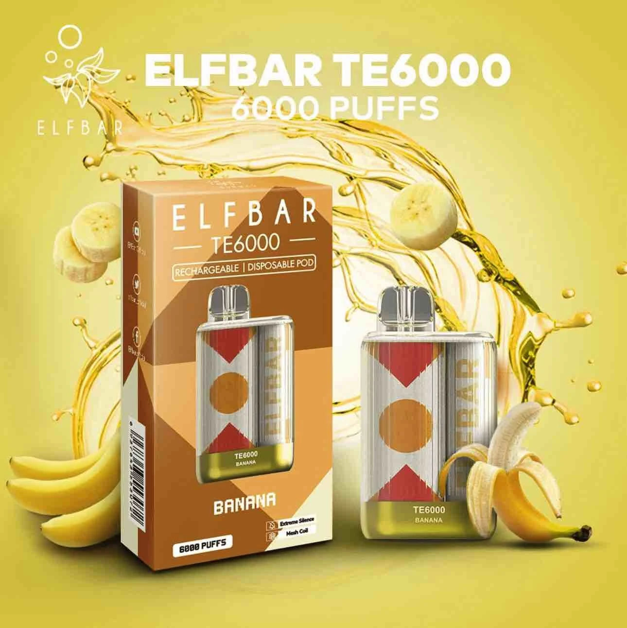 Elf Bar TE6000 - 6,000 Caladas