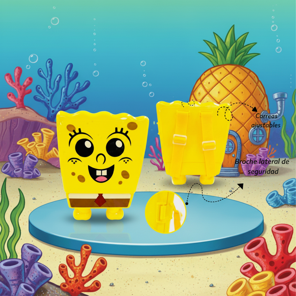 Dulcero o Mochila Bob Esponja Bob Pack