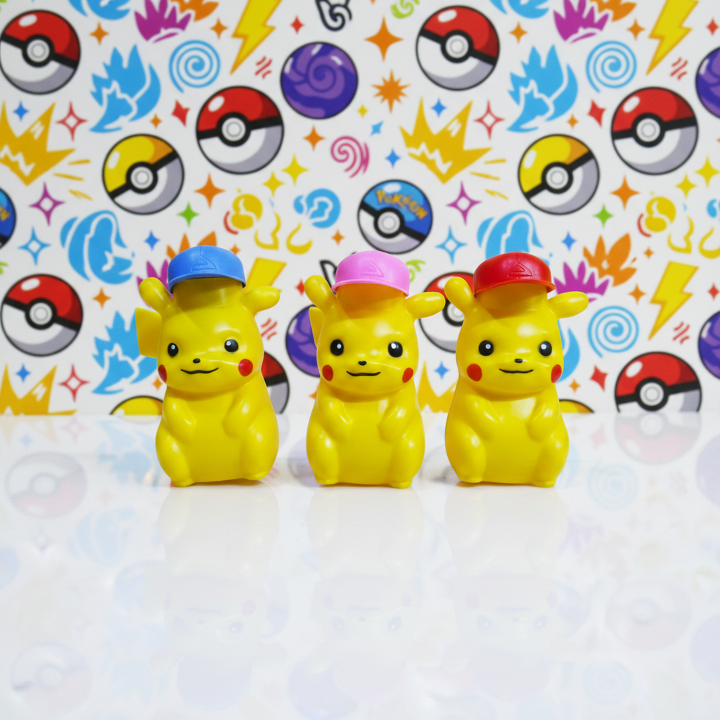 Vaso Pikachu 750ml con Popote