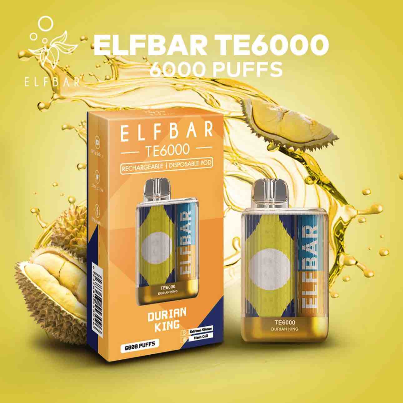 Elf Bar TE6000 - 6,000 Caladas