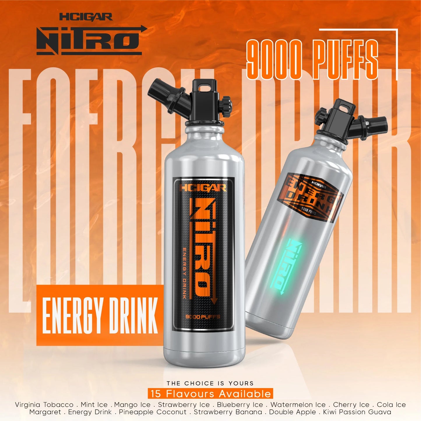 Nitro HCigar - 9,000 Caladas