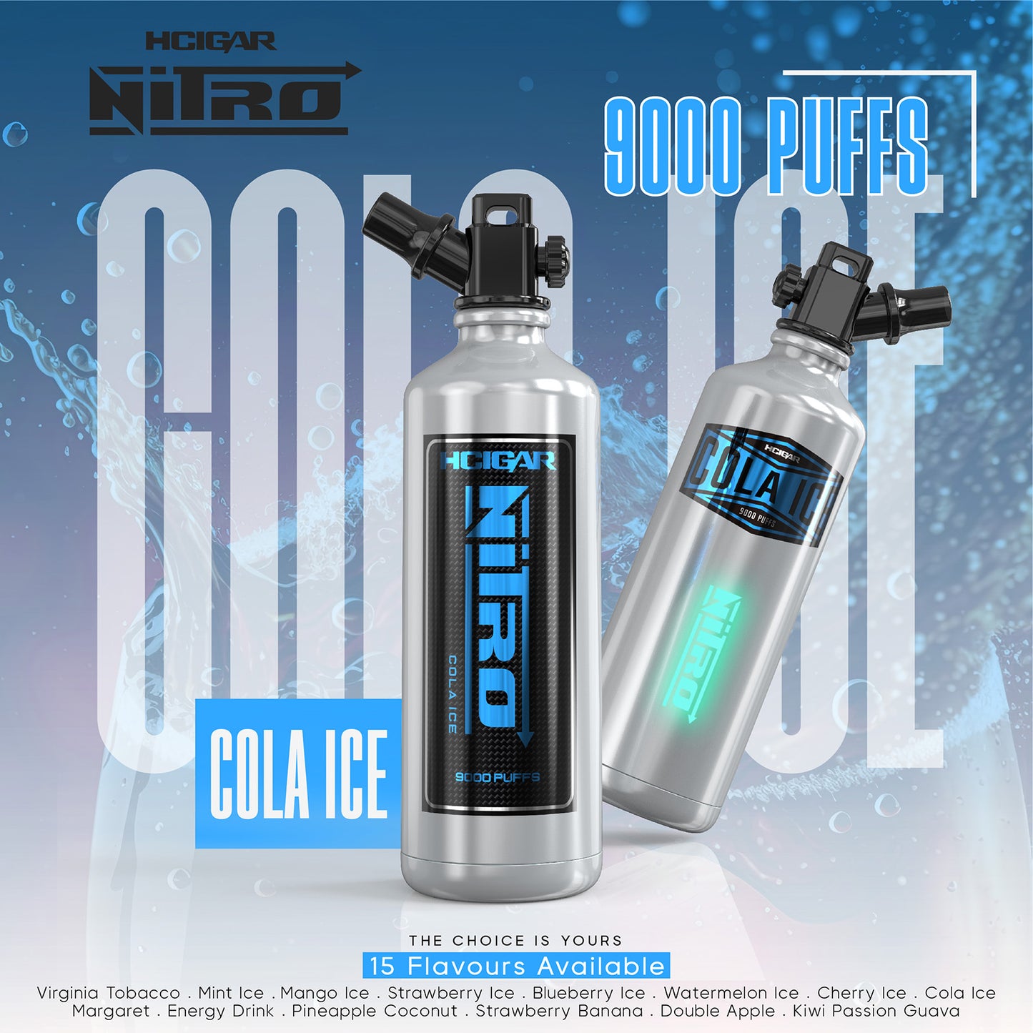 Nitro HCigar - 9,000 Caladas