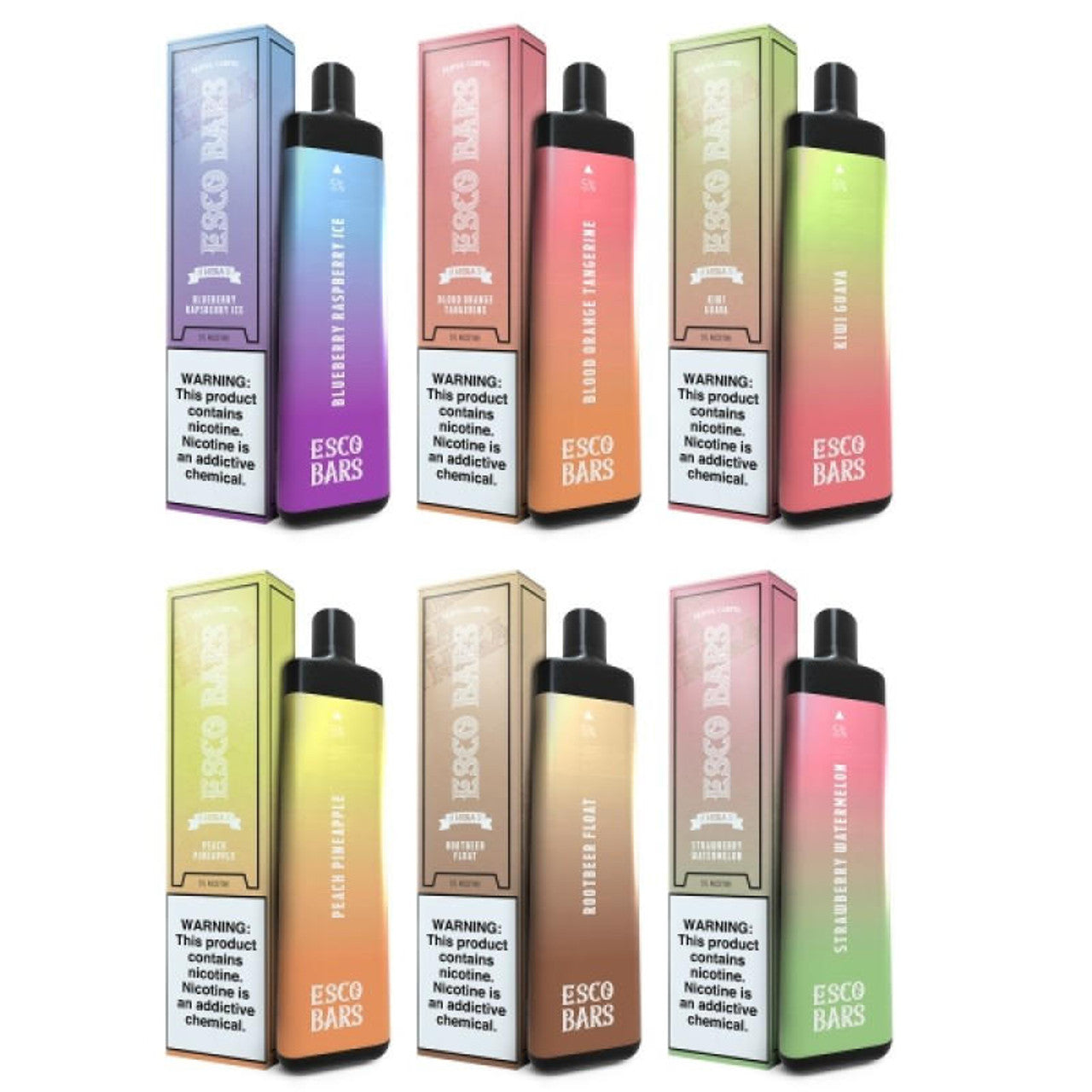 Esco bars H2O - 5,000 Puffs