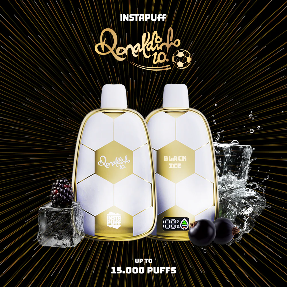 Ronaldinho 10 Insta Puff - 10,000 Puffs
