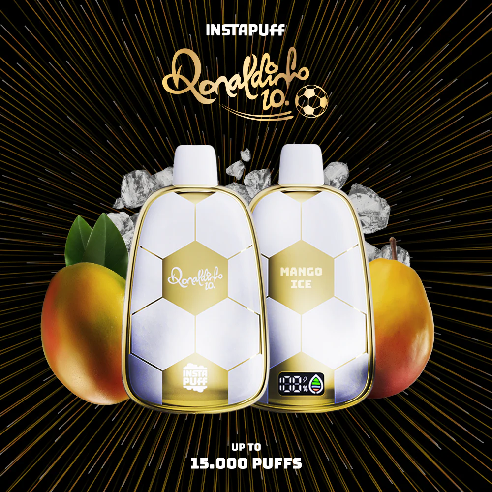 Ronaldinho 10 Insta Puff - 10,000 Puffs