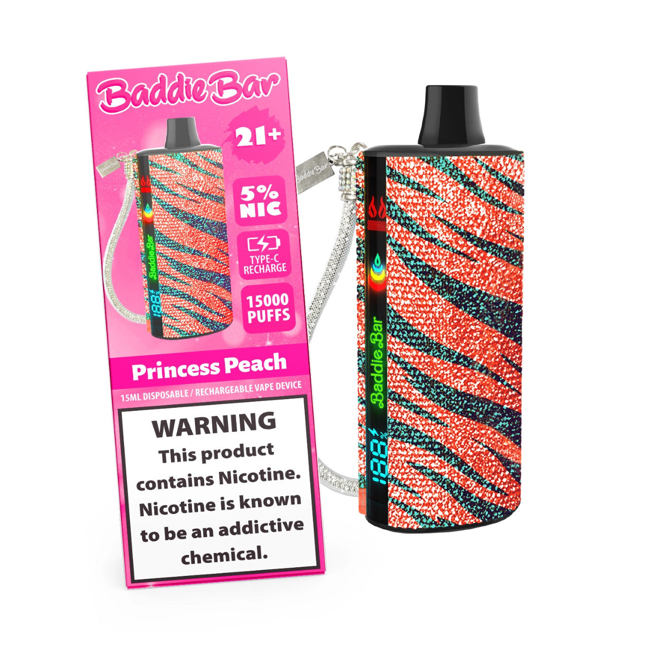 Baddie Bar - 15,000 Puffs