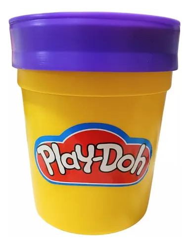 Bote Play Doh - 15 x 12 cm