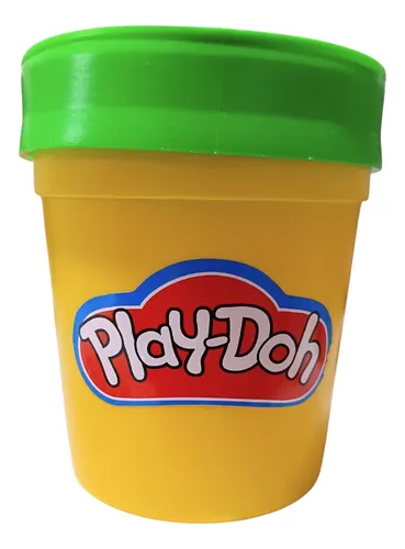 Bote Play Doh - 15 x 12 cm