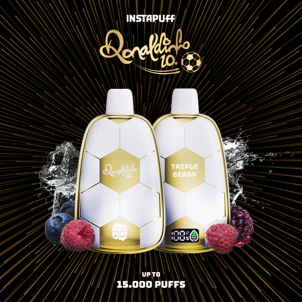 Ronaldinho 10 Insta Puff - 10,000 Puffs