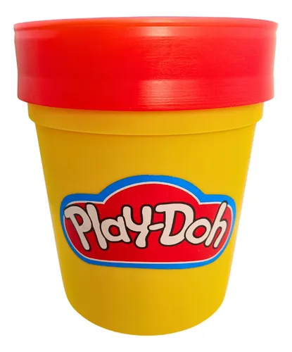 Bote Play Doh - 15 x 12 cm