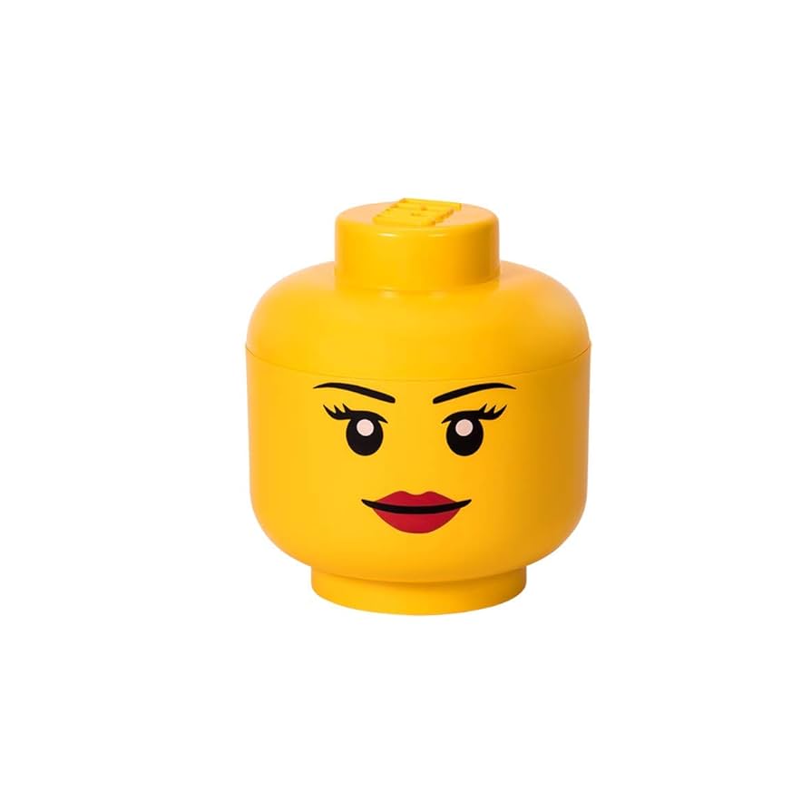 Cabeza Tipo Lego - 17 x 20 cm