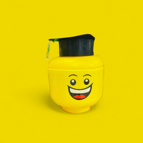 Cabeza Tipo Lego Birrete - 17 x 20 cm