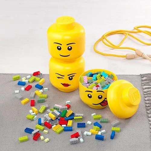 Cabeza Tipo Lego - 17 x 20 cm