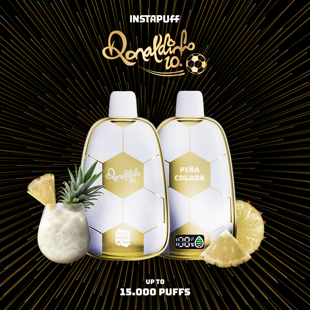 Ronaldinho 10 Insta Puff - 10,000 Puffs