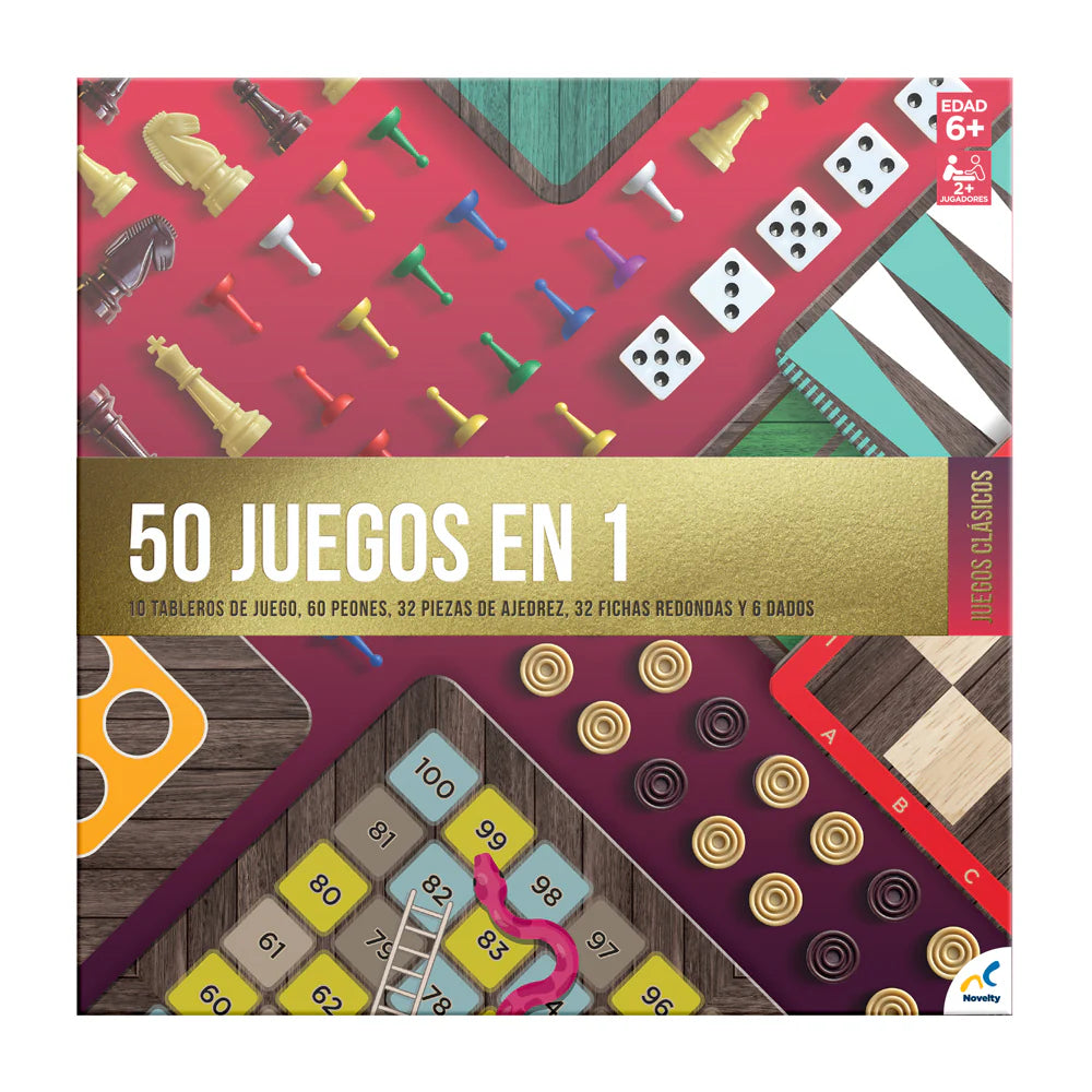 50 Juegos en 1 - Juego de Mesa