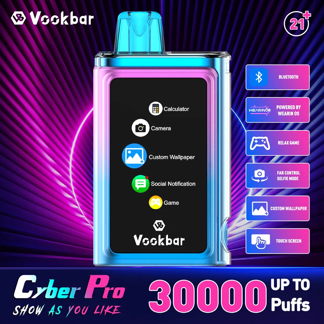 WearinOS Vookbar Cyber Pro - 30,000 Puffs