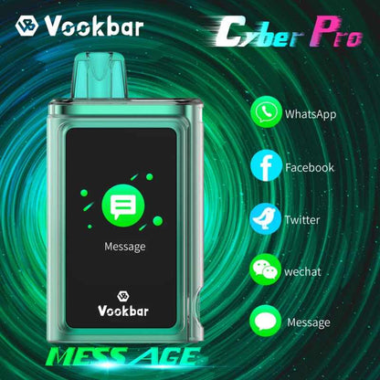 WearinOS Vookbar Cyber Pro - 30,000 Puffs