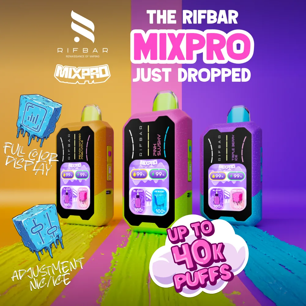 Rifbar MixPro - 40,000 Puffs