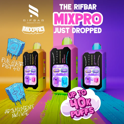 Rifbar MixPro - 40,000 Puffs