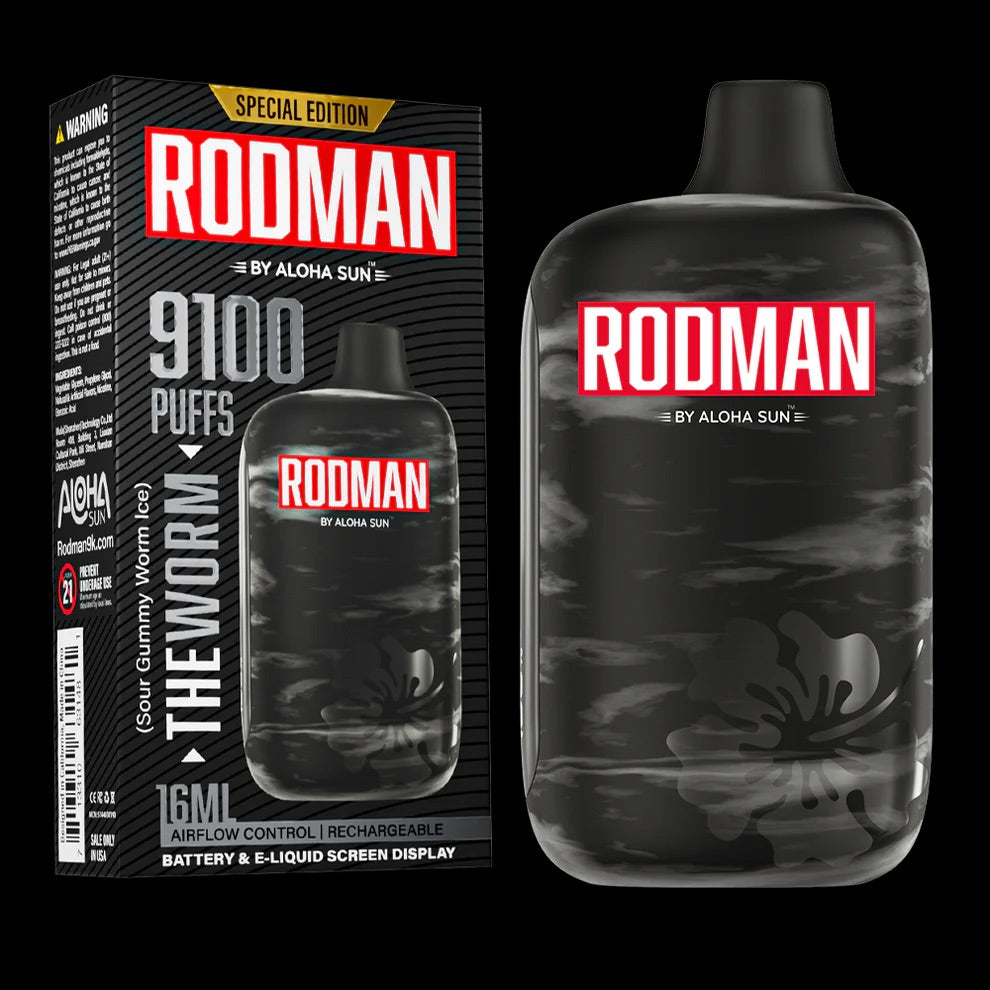 Aloha Sun Rodman - 9,100 Puffs