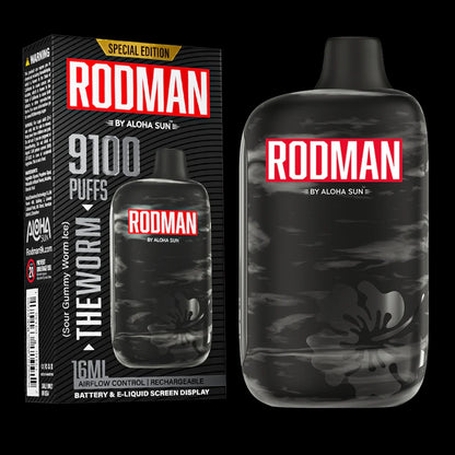 Aloha Sun Rodman - 9,100 Puffs
