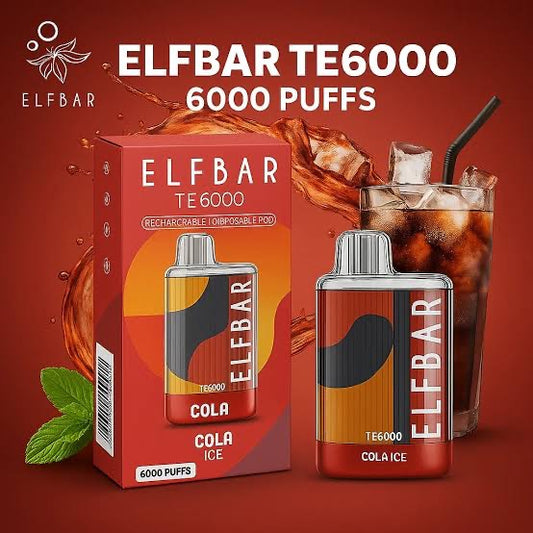 ElfBar TE6000 - 6,000 Puffs