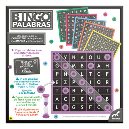 Bingo Palabras - Juego de Mesa