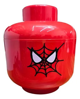 Cabeza Tipo Lego Super Héroes (17 x 20 cm)