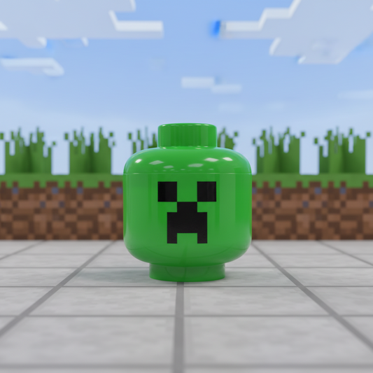 Dulcero Cabeza de Lego de Minecraft