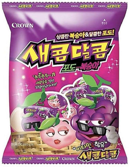 Crown Secom Uva y Durazno 200g