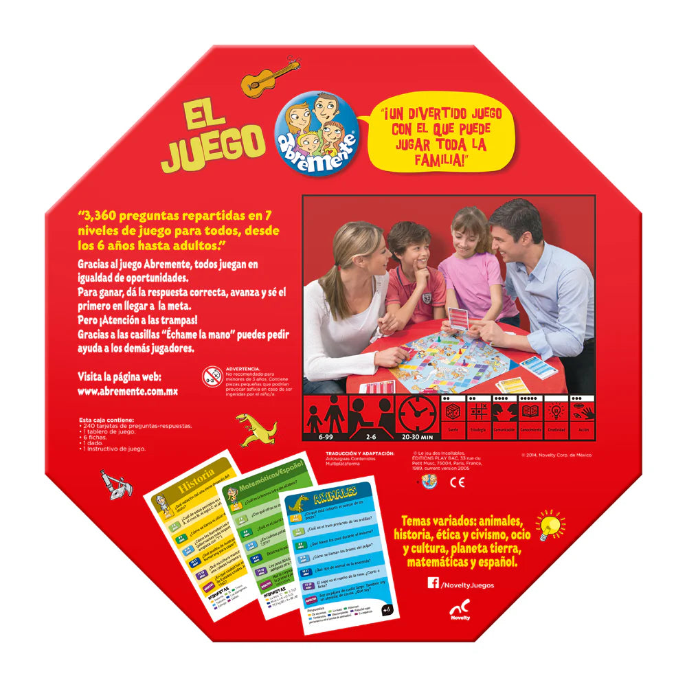Abremente El Juego - Juego de Mesa