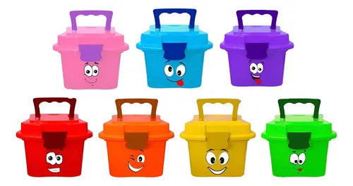 Cajita Emoji - 1 lt (10 cm x 10 cm x 11 cm)