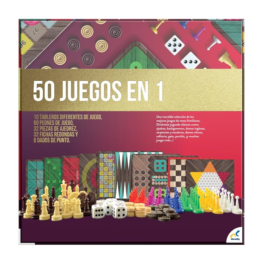 50 Juegos en 1 - Juego de Mesa