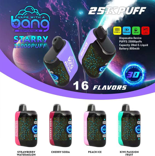 Bang Starry - 25,000 Puffs