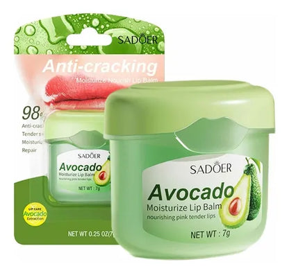 Balsamo labial en tarro con extacto de aguacate Sadoer 7g