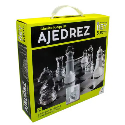 Ajedrez Vidrio - Juego de Mesa
