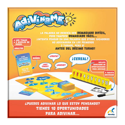 Adiviname Novelty - Juego de Mesa