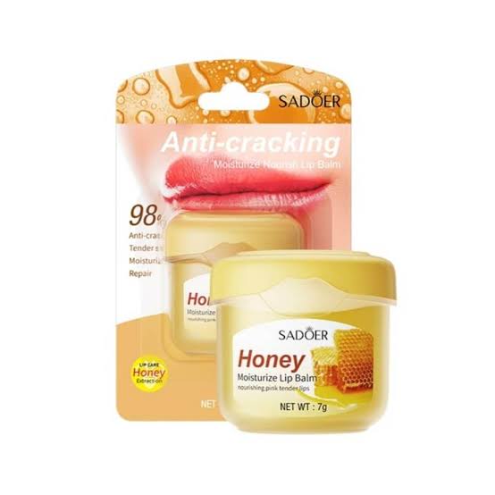 Balsamo labial en tarro con extracto de miel Sadoer 7g