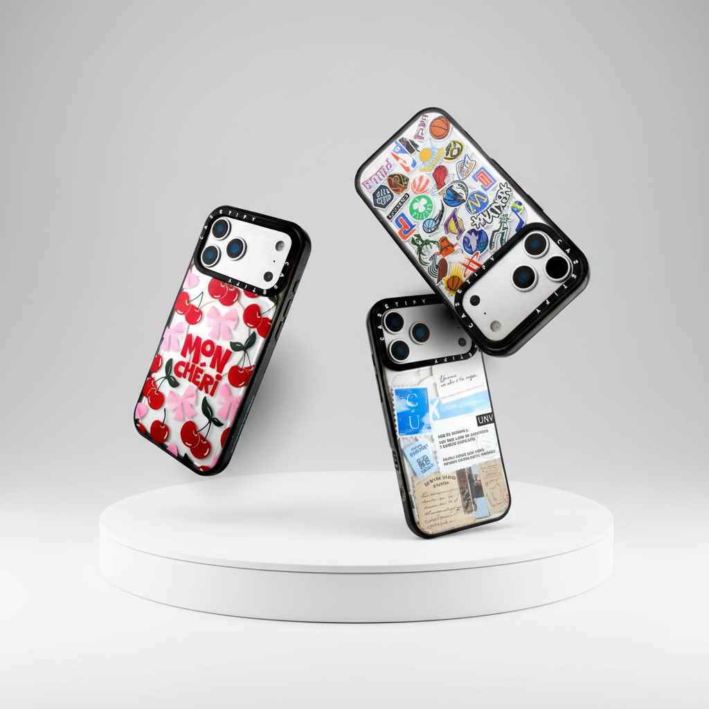 Funda Case Casetify Design para iPhone con Diseños Urbanos, Bordes de Goma Texturizados, Protección Reforzada y MagSafe