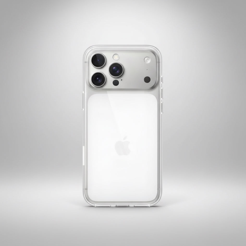 Funda Case Apple Clear Case para iPhone Transparente con IC, MagSafe, Protección Antiamarillamiento y Diseño Delgado